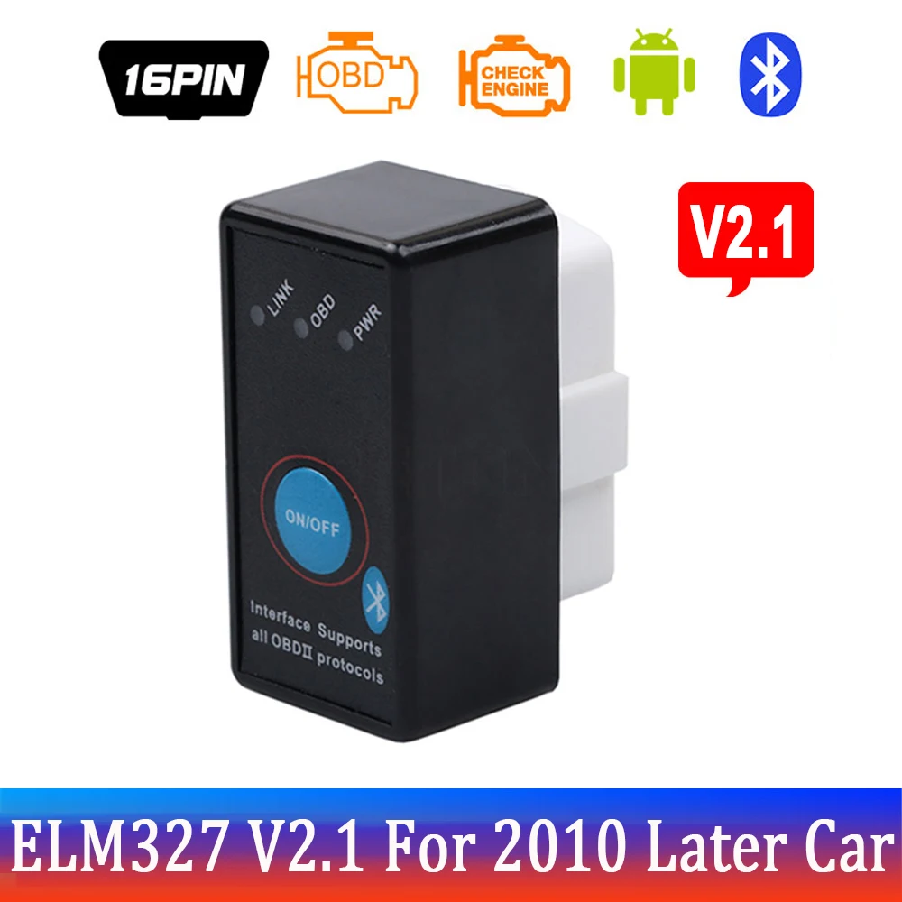 high quality auto inspection equipment Elm327 Bluetooth OBD2 V1.5 Elm 327 V 1.5 OBD 2 Car Diagnostic-Tool Scanner Mini Elm-327 OBDII Adapter Auto Diagnostic Tool car inspection equipment for sale Code Readers & Scanning Tools