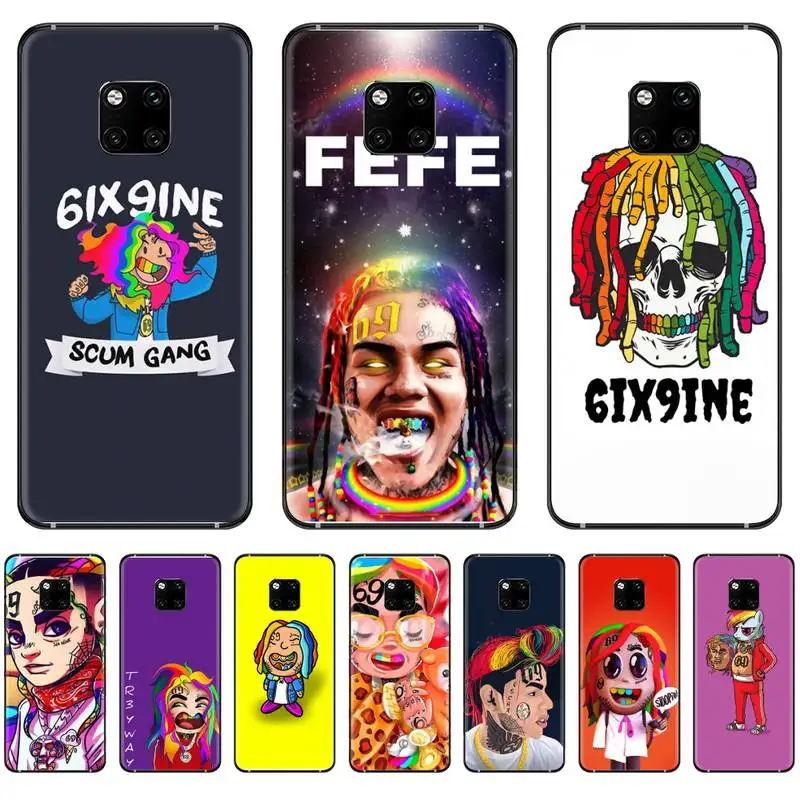 Чехол в стиле хип-хоп для телефона Tekashi 69 6ix9ine чехол Huawei Mate 9 10 20 Pro lite 20x nova 3e P10 plus P20
