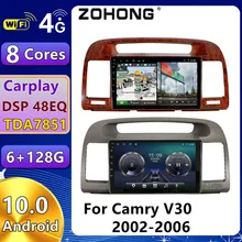4G DSP For Toyota Camry V30 2002 2003 2004 2005 2006 Car multimedia player android GPS Navigation autoradio car radio DVD 2 din
