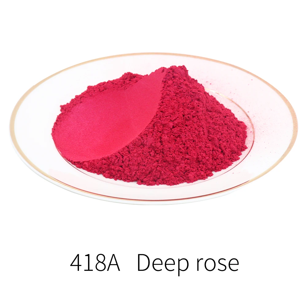 

Pigment Pearl Powder Mineral Mica Powder DIY Dye Colorant 10/50g Type 418A Pearlized Dust for Soap Eye Shadow Cars Art Crafts