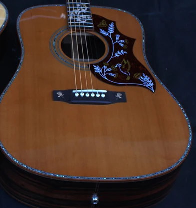 Z-S4198 41 дюймов твердой кедр или ель дерево акустическая гитара, сразу - Цвет: cedar without Eq