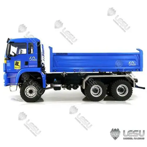 

LESU MAN TGS 3 Axles Three-way Direction 6x6 Dumper Truck 1/14 RC Hydraulic Model TH16711-SMT2