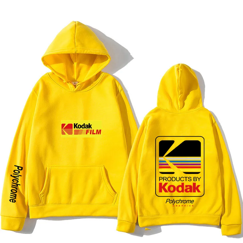 yellow kodak hoodie