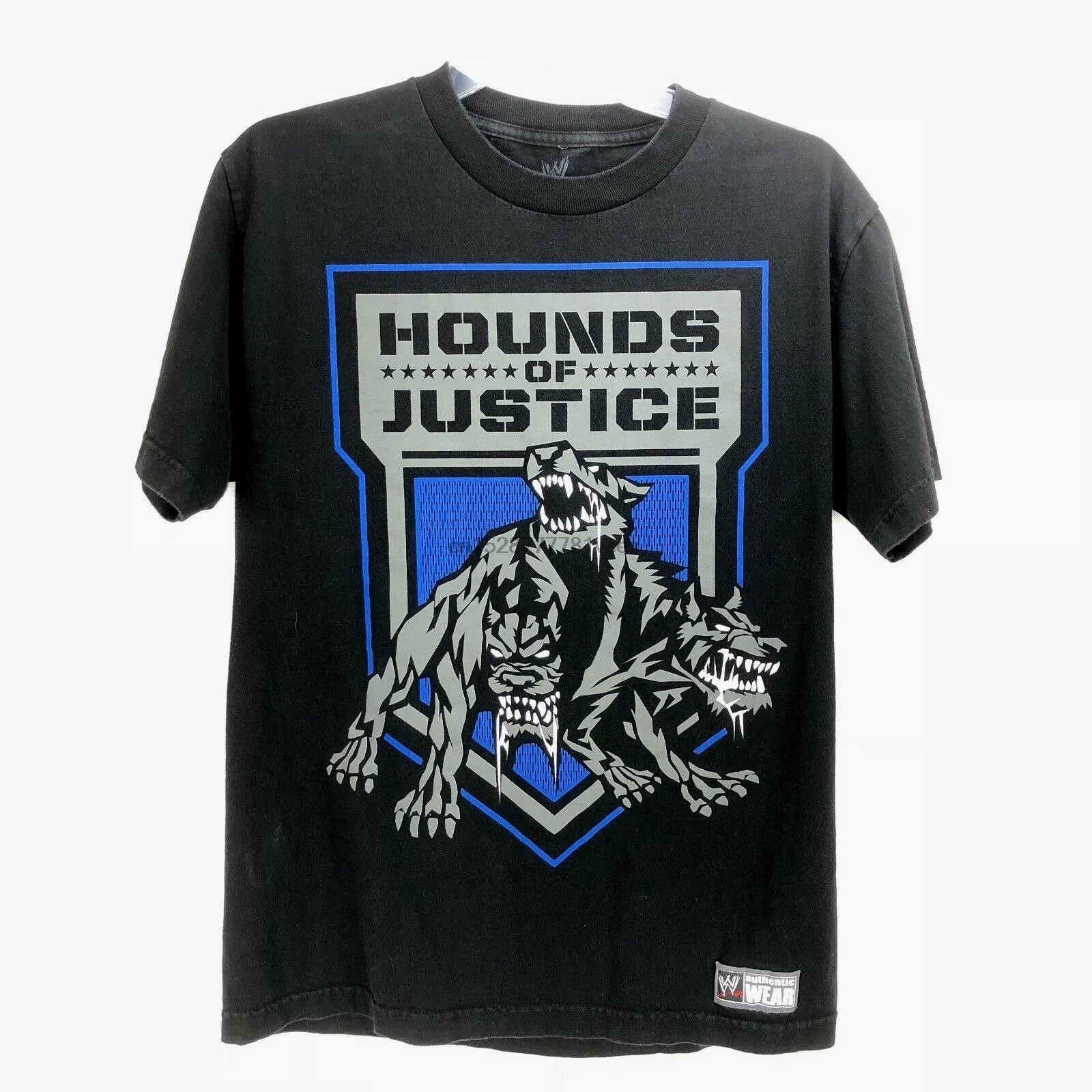 

2013 The Shield Hounds of Justice T-Shirt Dean Ambrose Roman Reigns Seth Rollin Short Sleeve Discount 100 % Cotton T Shirts