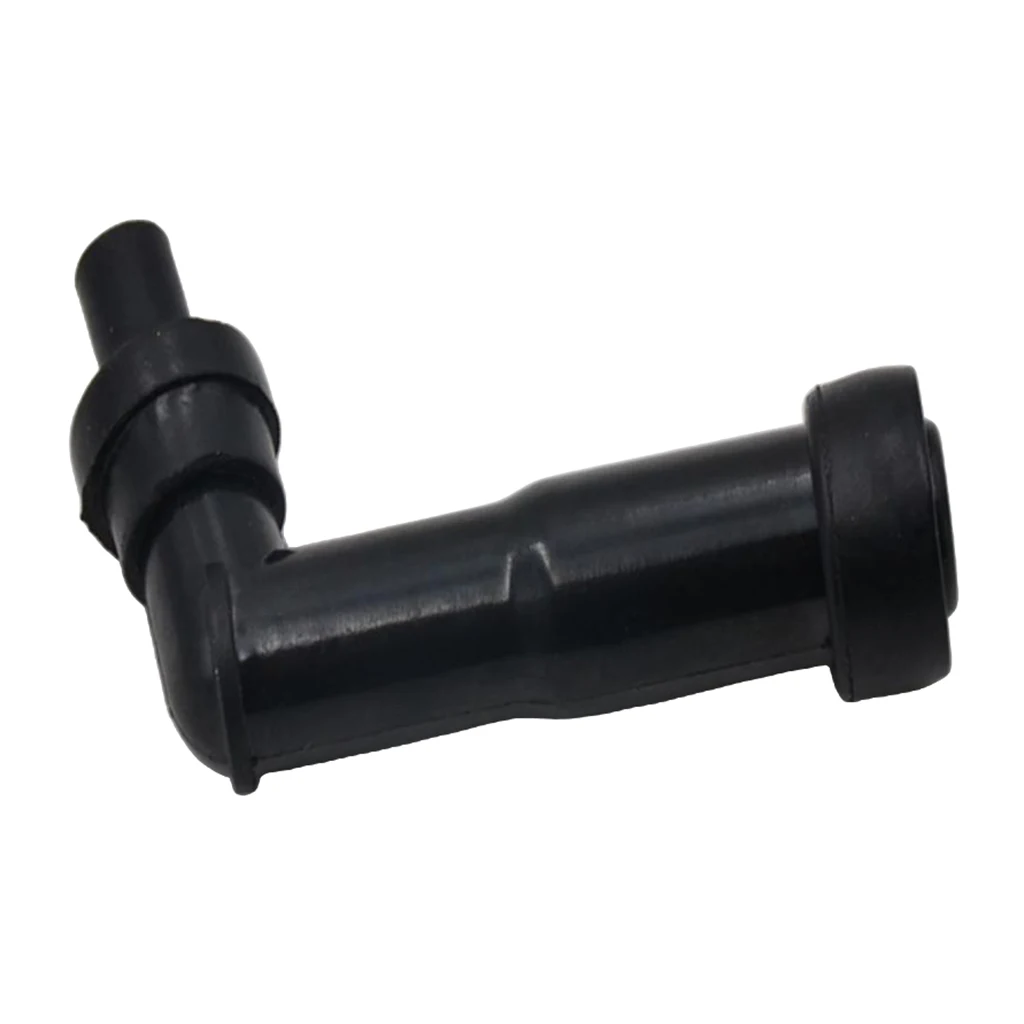 102 Degree Resistor Spark Plug Cap Cover Waterproof for Motorcycle Dirt Bike ATVm Black