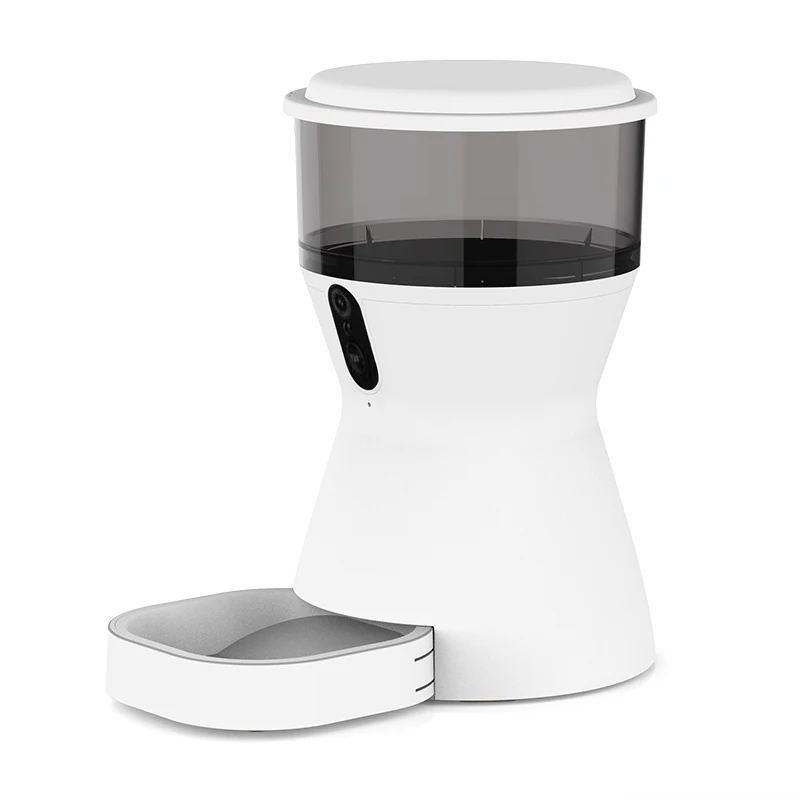 

Smart Dog Cat Automatic Feeder Quantitative Food Timing Feeding Machine Pet Camera Video Can Be Controlled By Mobile Phone