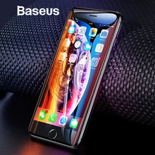 Универсальное защитное стекло Baseus для iPhone 7, 8, 6, 6 S, защита экрана, 3D полное покрытие, закаленное стекло для iPhone 6, 7, 8 Plus