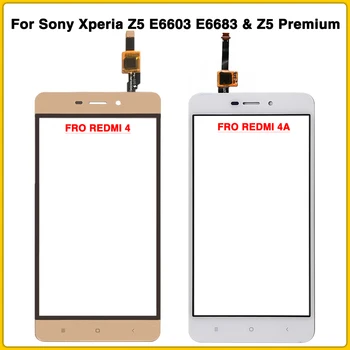 

10pcs new TouchScreen For Xiaomi Redmi 4 4A Touch Screen panel Digitizer Sensor lcd Front Outer Glass Replacement Parts