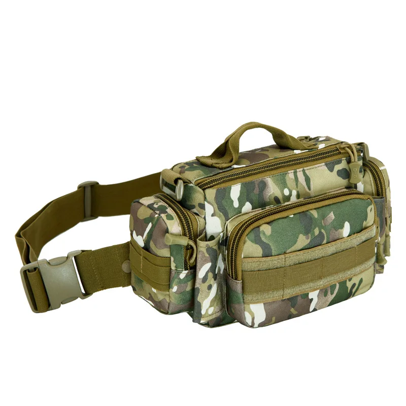 Военная поясная Сумка водонепроницаемая Molle армейская тактическая поясная сумка для спорта на открытом воздухе для бега кемпинга альпинизма походные сумки камуфляж