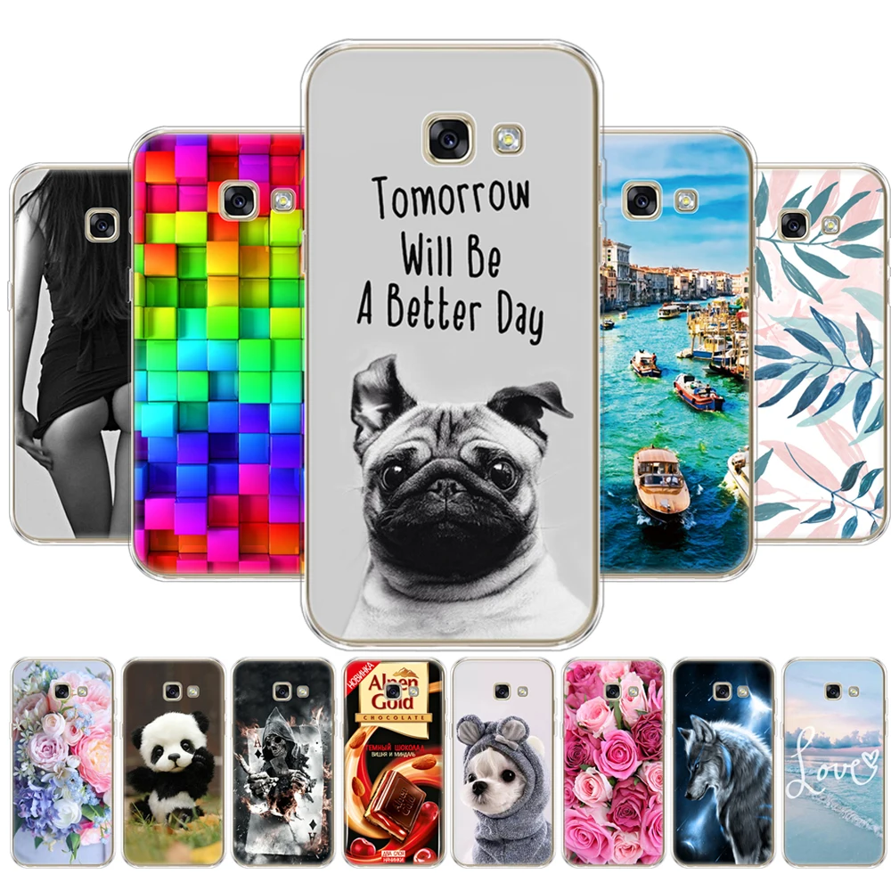 Per Samsung A5 2017 Custodia In Silicone Morbido Tpu Cover Posteriore Per Samsung Galaxy A5 2017 Sm-A520F Custodia Per Telefono Per Samsung Galaxy A5 
