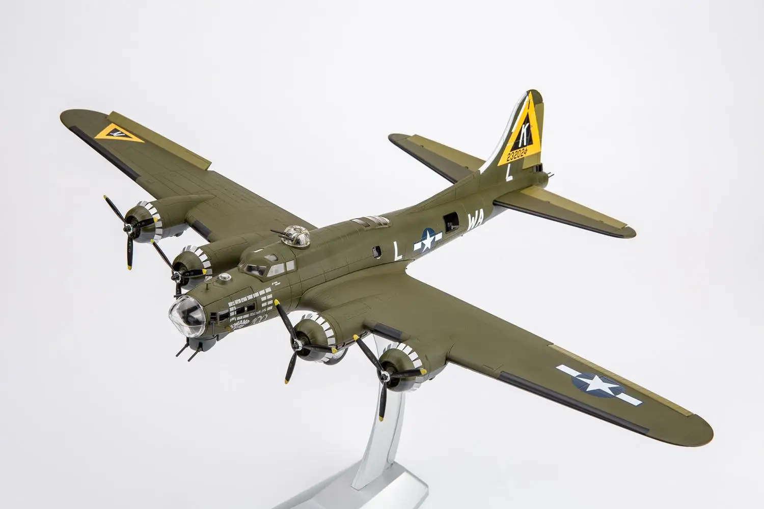 США B-17G Летающая FORTRESS 1/72 литая под давлением модель самолета AF1