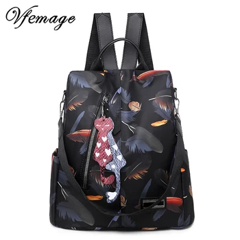 

Vfemage 2019 Fashion Backpack Women Bags Anti Theft Backpack Waterproof Oxford Female Small Bagpack Schoolbags for Girls Mochila