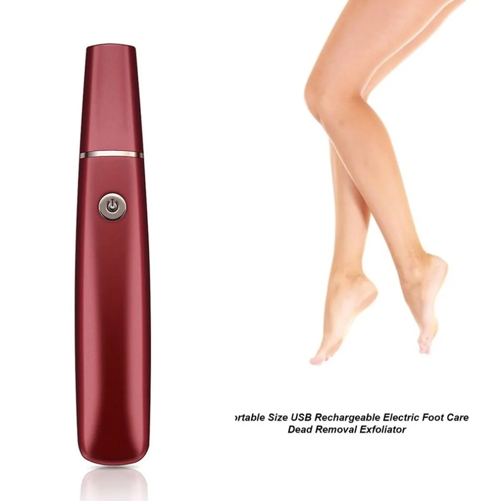 Portable Size USB Rechargeable Electric Foot Care Tool Handheld Design Dead Removal Exfoliator Heel Cuticles Remover
