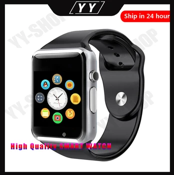

HOT HOT A1 Bluetooth Smart Watch Sport Support Call Music 2G With SIM TF Camera Smartwatch for Android PK iwo 8 DZ09 GT06