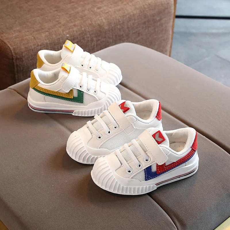 

Hot sales LED cartoon baby sneakers cute Hook&Loop sports baby casual shoes infant tennis sports girls boys shoes
