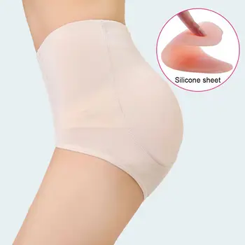 

Vessos Silicone Pad Panty Buttocks Shaper Panty Underwear Hip Up Fake Buttocks Padded Seamless Fashion Clothing Accessories