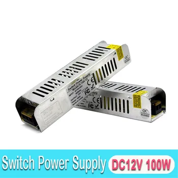 

Mini size 12V 100W Power Supply Unit DC Transformers 110v 220v AC DC12V Switch Power Source For LED Modules Lighting CCTV Motor