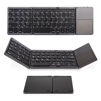 

Mini Foldable Touch 3.0 Bluetooth Keyboard For iPhone iPad Samsung Dex Win iOS Android System