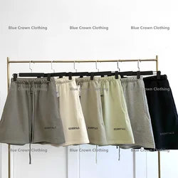 Short en coton imprimé lettres pour hommes, essentiel, à la mode, haut de rue, loisirs, extérieur, course à pied, pantalon 5 points, nouvelle collection été 2021 