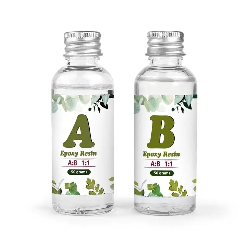 Kit Résine Époxy 1:1 Ab Colle 472 Ml/240 Ml/120 Ml, Idéal Pour La  Fabrication De Bijoux Et D'artisanat En Bricolage, Durcisseur De Résine De  Coulée