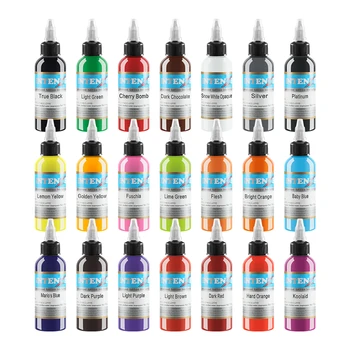 

Tattoo Artist Ink Set 21 Pack High Quality Microblading Tattoo Pigment Kit 1oz /Bottle paints for tattoos Tattoo tool