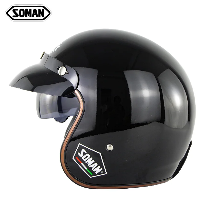 Soman Helmets Motorcycle Casco Moto 