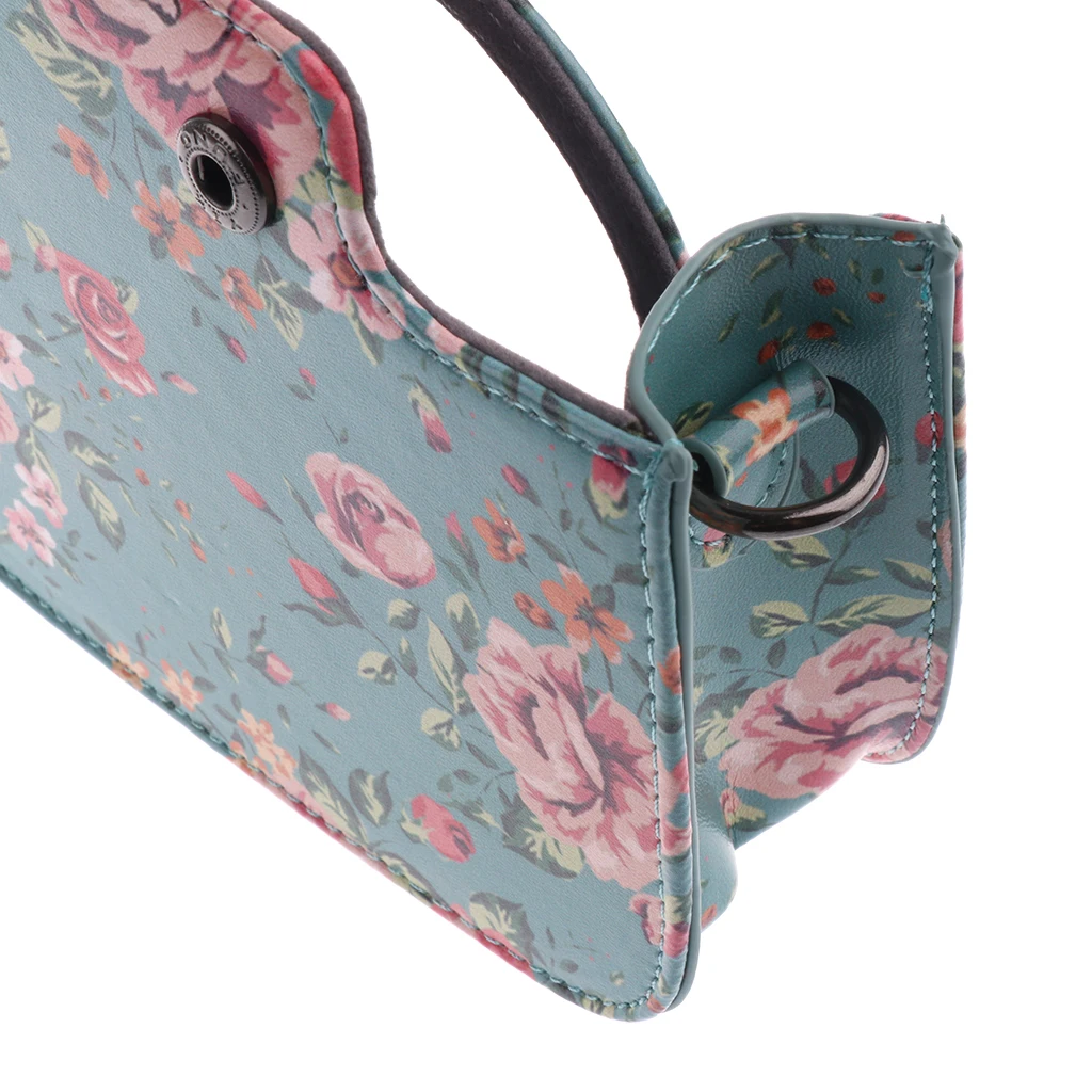 PU Leather Camera Shoulder Bag  Case Bag With Strap Holder For Fujifilm Instax Mini 8 8+ Mini 9 Instant Camera 
