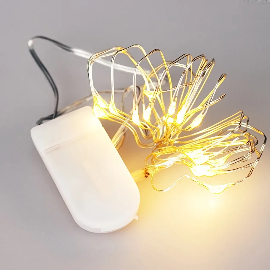 

Manufacturers Direct Selling Battery Box LED Silver Wire String Lights Waterproof Battery Box LED Twinkle Light Organized by Cop