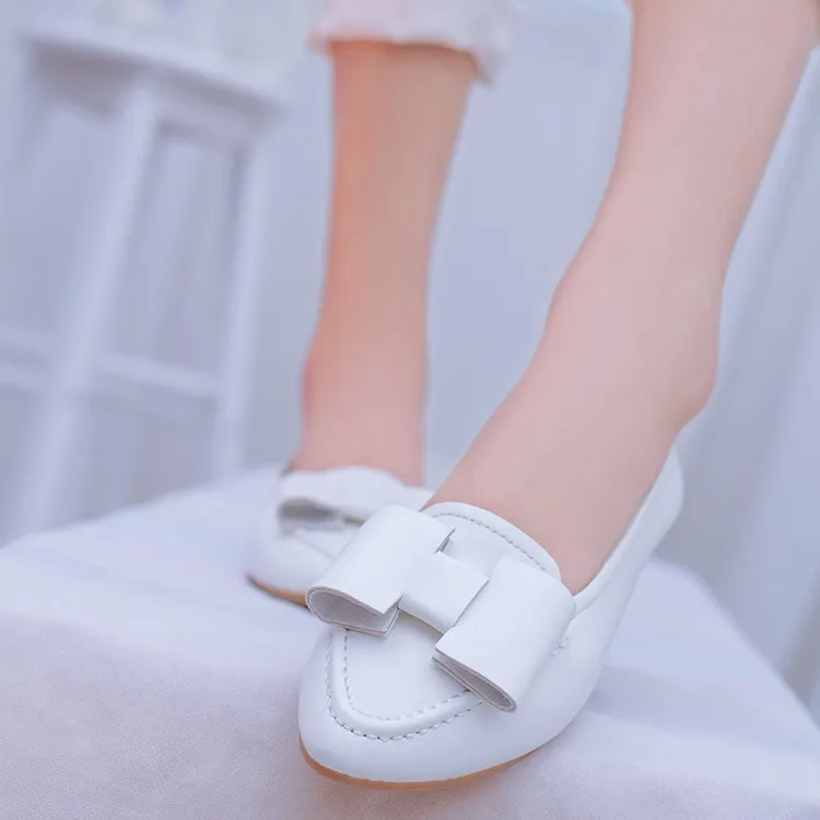 

2018 Autumn New Style Bow Pointed-Toe WOMEN'S Shoes Soft Bottom Low-Cut Punt Shoes Low Heel WOMEN'S Shoes Side Scoop Bootie