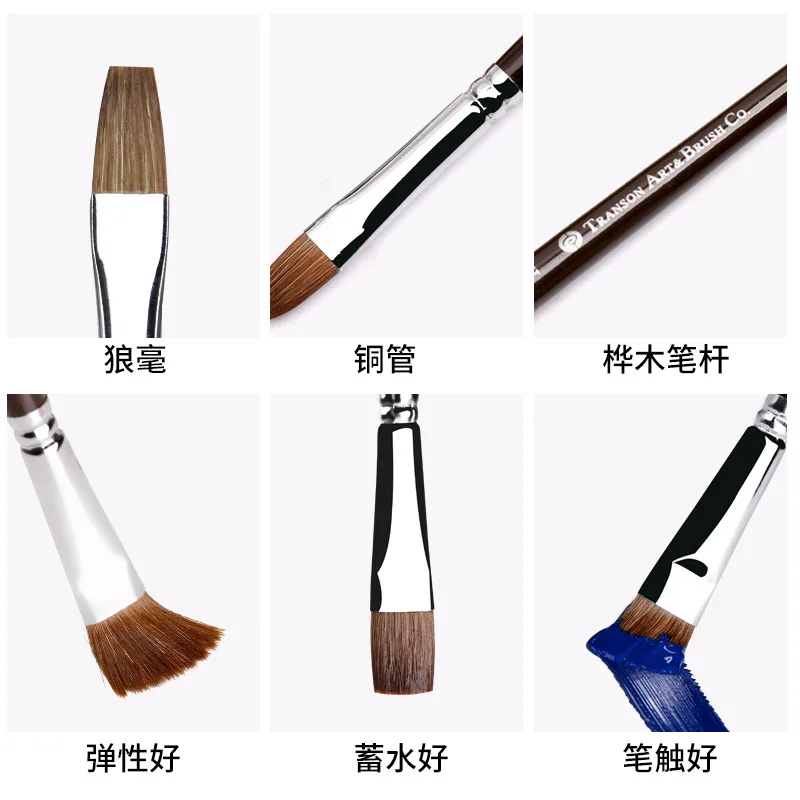 Transon/ZHONGSHENG 102 Одноместный стержень черный Langhao пигментная ручка масляные краски пигментные наборы ручка