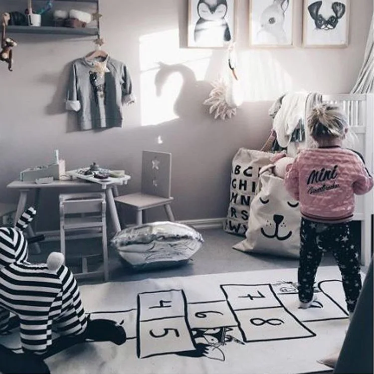 Baby-Hopscotch-Game-Mat-Kids-Activity-Play-Gym-Mats-Kids-Infant-Play-Rugs-Develop-Crawling-Floor