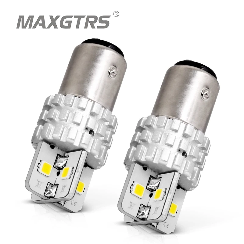 Автомобильный светодиодный светильник BAY15D P21/5W R5W 2 шт. S25 1157 8 Smd 3030 стоп-сигнал