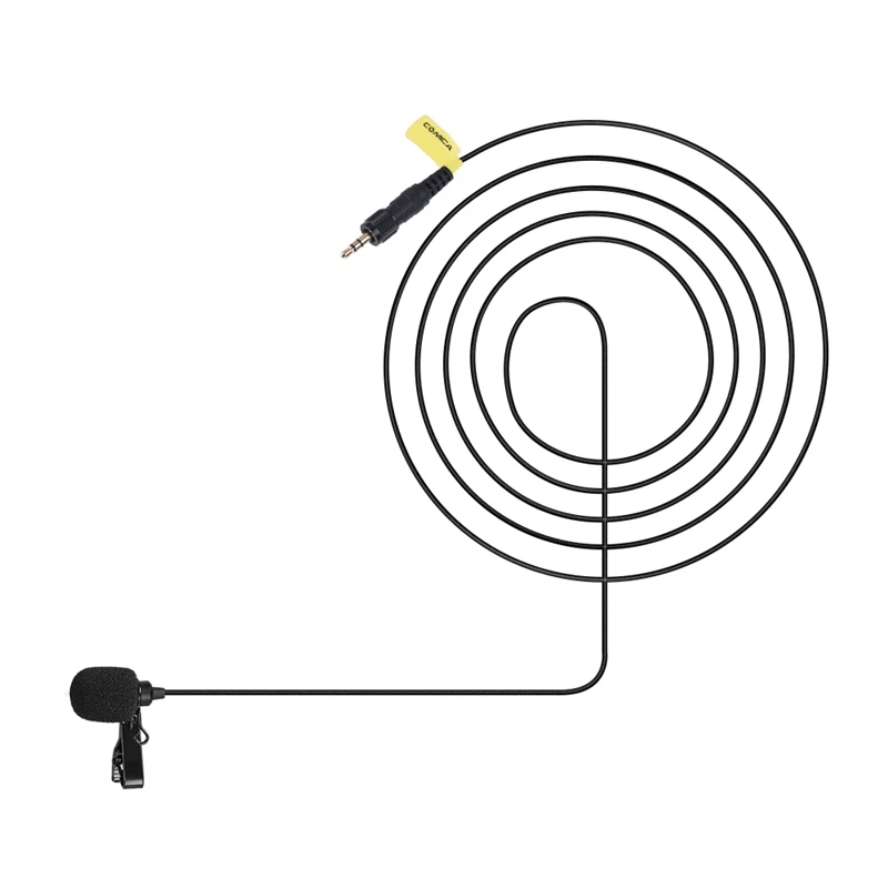 

Comica Cvm-M-O2 3.5Mm Omnidirectional Microphone Input Line Cable for Sony Wireless Microphones