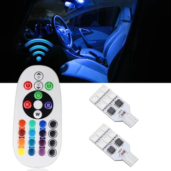 

LED Auto Dome Panel Light Car Interior Reading Lamp Roof Bulb With T10 W5W BA9S C5W Festoon 3 Adapter Base