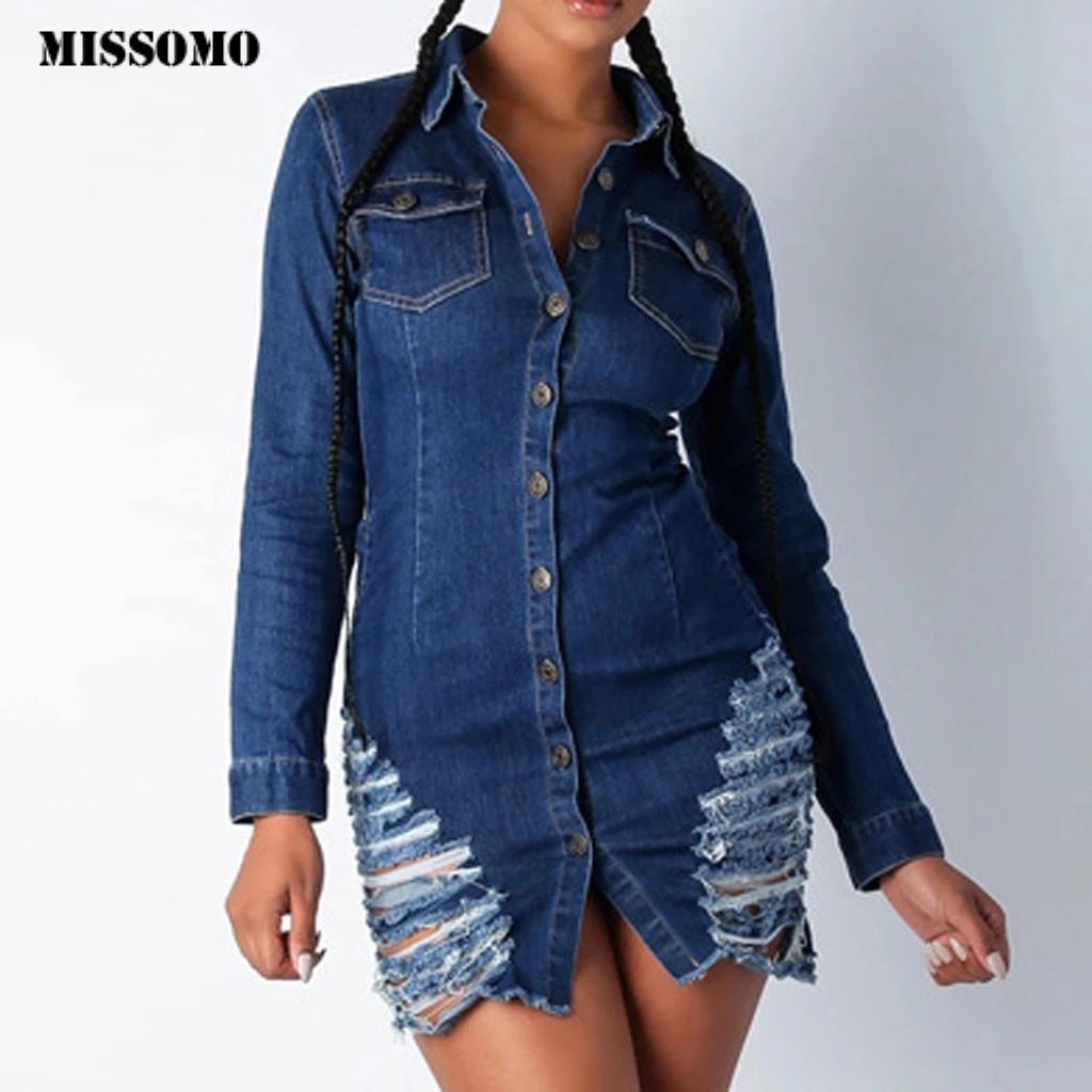 Denim Tight Dress Clearance, 52% OFF 