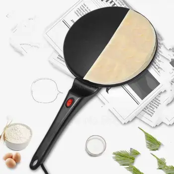 

Electric Crepe Maker Machine Nonstick Pancake Griddle Two Side Heating Pan with Automatic Constant Temperature Control 220V