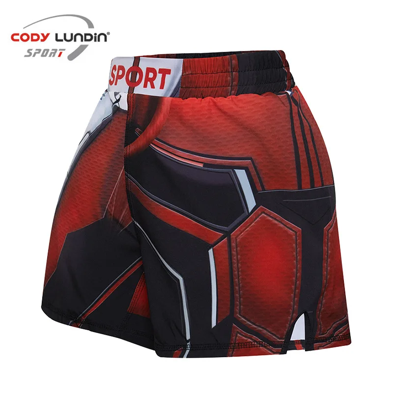 

2019 New Style Children Sports Running Boxing Training Shorts Fighting Pants Sports Fitness Sanda Baby BOY'S Shorts