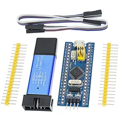 Simulateur de développement de cartes, téléchargement de programmeur, système Mininum Arm Stm32 ST Link V2 STM32F401 STM32F4 