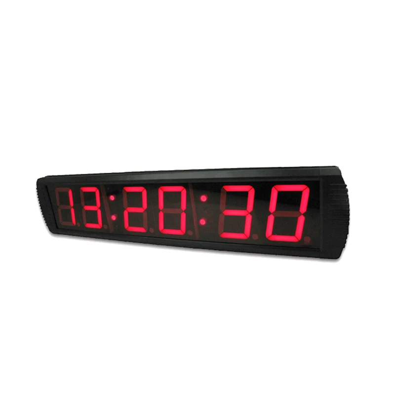 Большие цифровые настенные 12/24 H дисплей времени 4 &quotвысокое качество