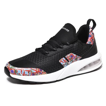 

Large Size Running Shoes 46 Spring Men's Casual Shoes Men Sneakers Breathable Lace-up Man Footwears Chaussure Homme