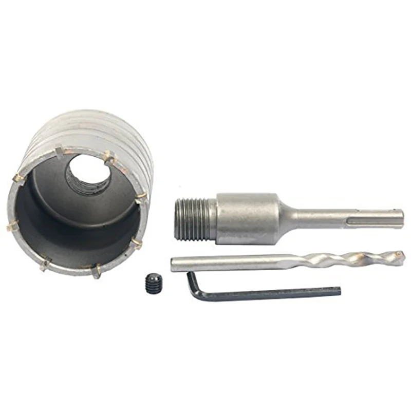 Best Sds Plus Shank Concrete Cement Stone Wall Hole Saw Drill Bit Hole Saw Cutter 65Mm Rod 110Mmm For Brick Concrete Cement Ston