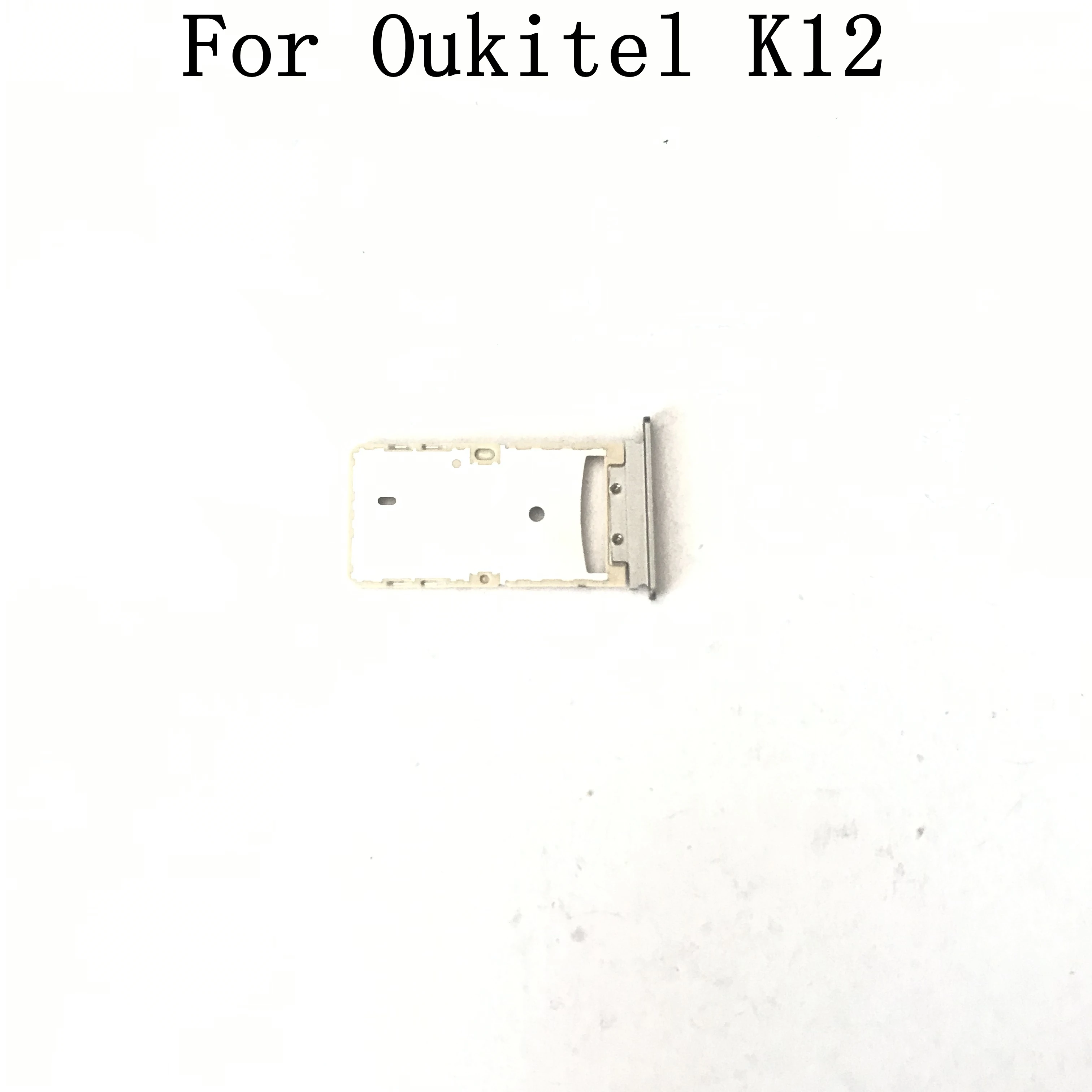 Используется Oukitel K12 держатель sim-карты лоток Слот для карты Oukitel K12 ремонт починка Часть Замена