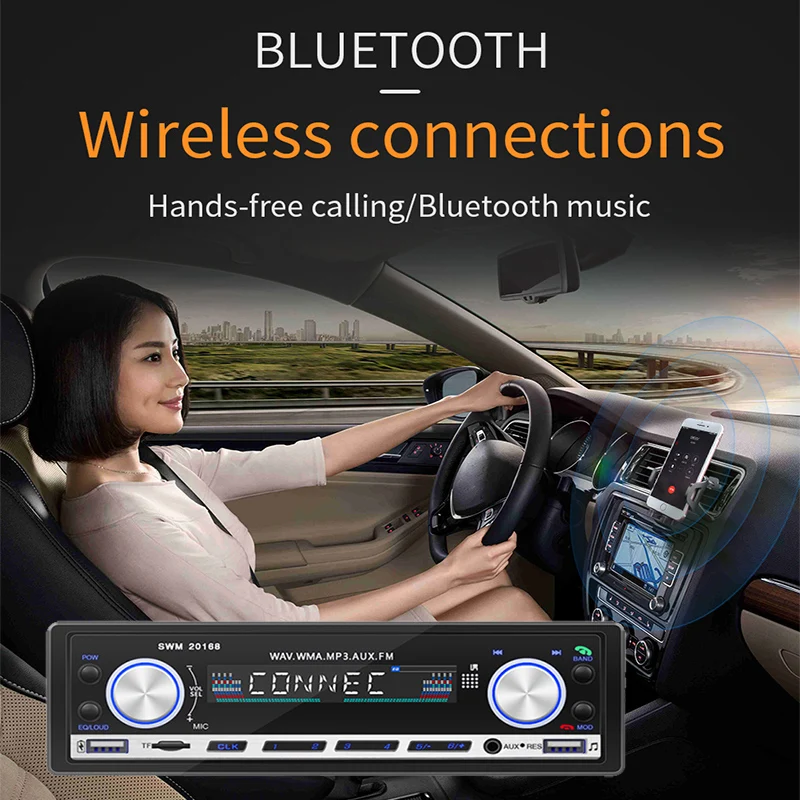 DC 12V автомобильный mp3-плеер авто аудио автомобильный Премиум Автомобильный mp3 для FM