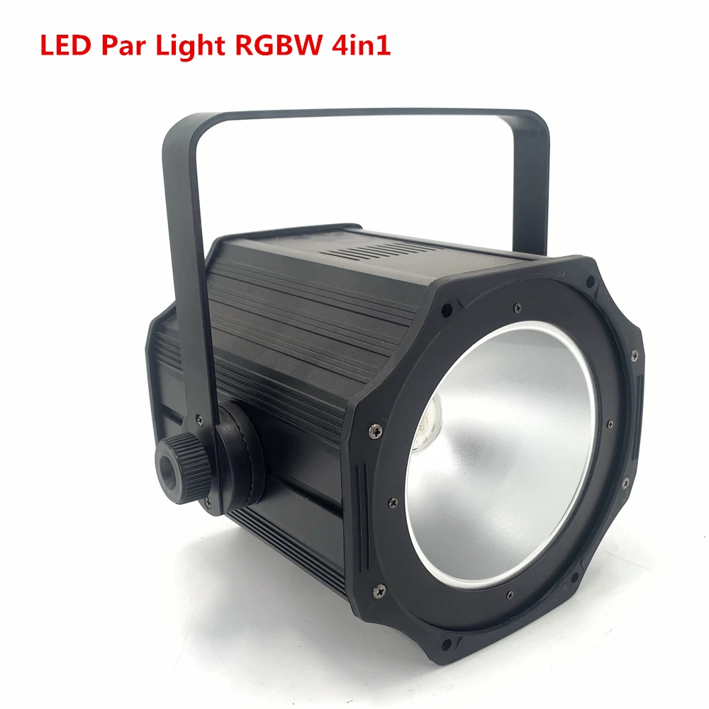 300w RGBW 4IN1 300 Вт COB светодиодный Par Светильник со шторками алюминиевый светодиодный мерцающий светильник эффект сценического светильник ing теплый белый свет RGBWA+ УФ 6in1 200 Вт COB LED Par dj - Цвет: 300w RGBW 4IN1