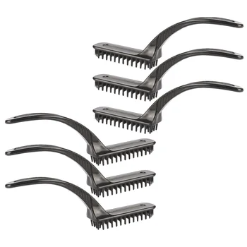 

6pcs Fashion Hairdressing Brush Creative Hair Dye Comb Hair Salon Dye Comb