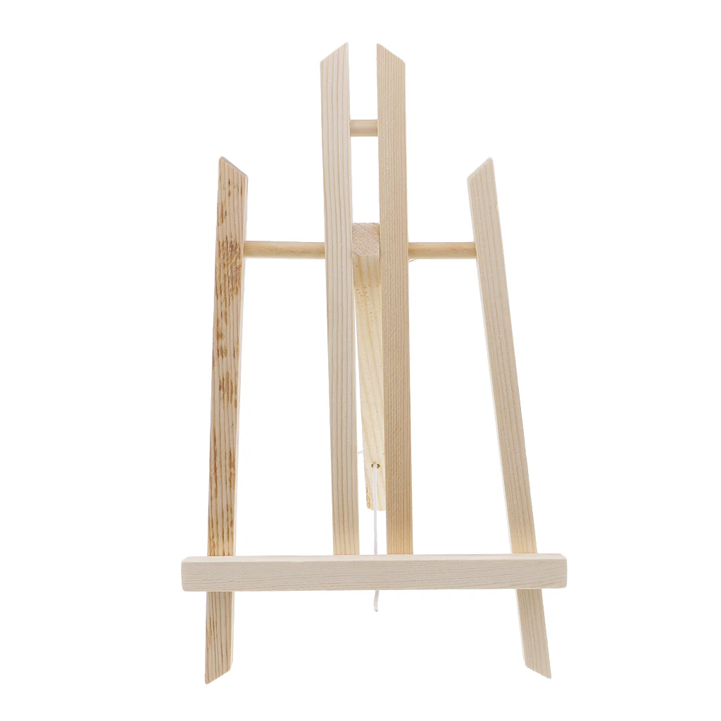 Easel Wooden Artist Sketch Drawing Stand Pine Wood Professional A-Frame Easel for Painting Sketching Display Exhibition