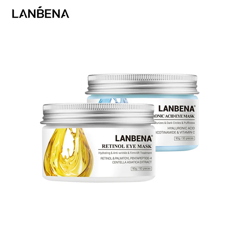 Патчи для глаз LANBENA с гиалуроновой кислотой сыворотка кожи вокруг ретинолом