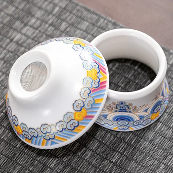 

Thick light glaze enamel decorated) tea modern) filter in hot tea filters filter mesh