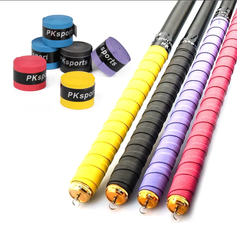 Fishing Rod Suck Sweat Band Antislip Breathable Bicycle Handlebar Badminton Tennis Grip Tape Sport Dumbbells Pingpong Sweatband cooling sweatband sports headband sports sweat tape sports sweatband