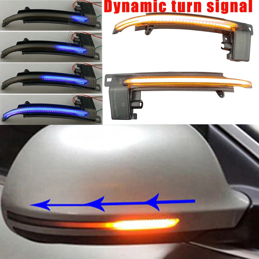 LEDDynamicTurnSignalLightSideMirrorFlashingLightRepeater